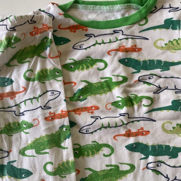 Carters 2T Iguana Pajama Set - Picture 5 of 5